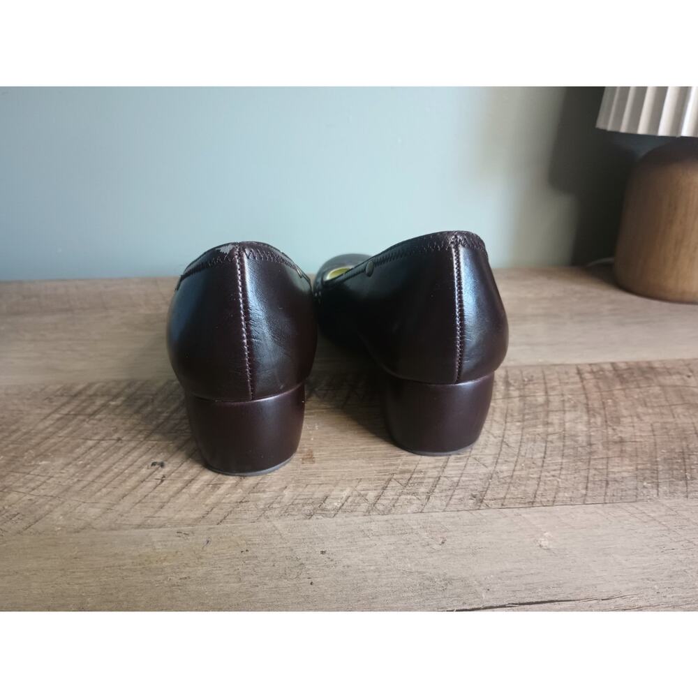 Madden Girl Y2K Ballet Wedge Shoes 7 Brown Cut Out Twee Cottage Coquette Fairy - Picture 4 of 16
